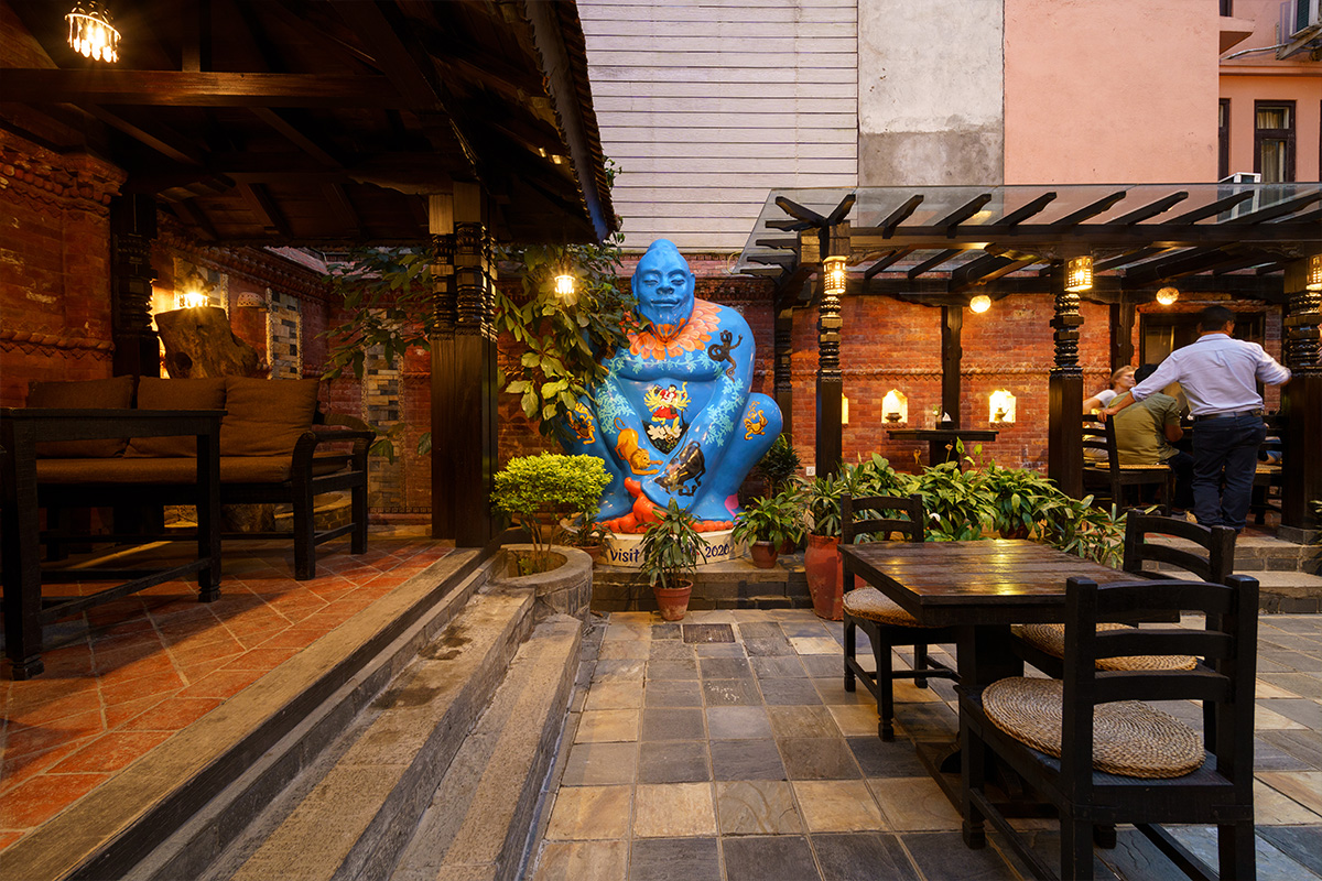Image of Marshyangdi Hotel garden 1