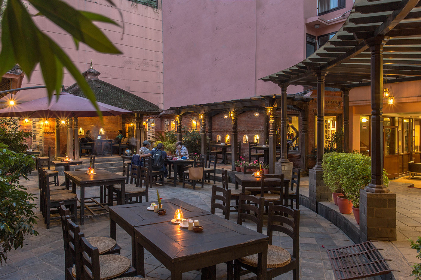 Image of Marshyangdi Hotel garden 2