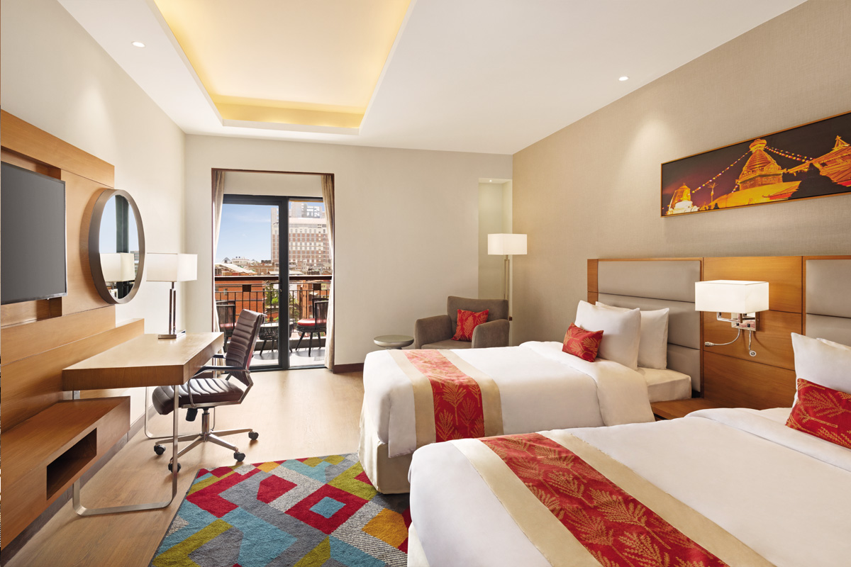 Image of Ramada Hotel Deluxe twin with Balcony